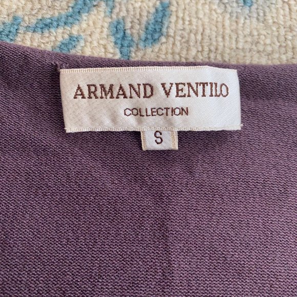 Armand Ventillo Collection Women’s Purple Short Sl - Picture 3 of 5